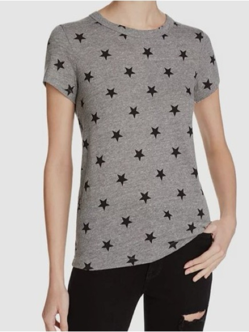 Alternative Grey and Black Star T-Shirt